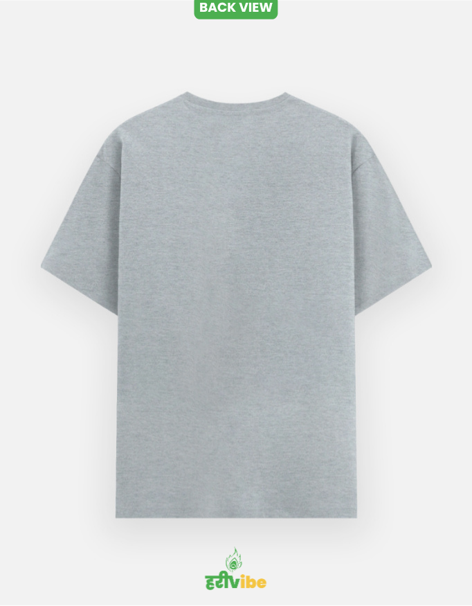Japa is my therapy | Unisex Classic Tee - Grey Melange | Bhakti T-shirt (Spiritual Streetwear)
