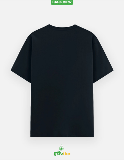 Kali Yuga ka Superpower | Unisex Classic Tee – Navy | Bhakti T-shirt (Spiritual Streetwear)