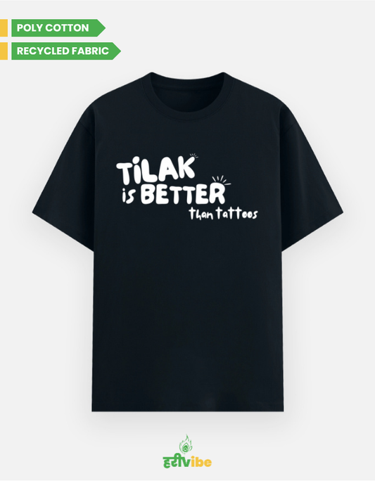 Better Than Tattoos | Unisex Classic Tee - Navy | Bhakti T-shirt (Spiritual Streetwear)