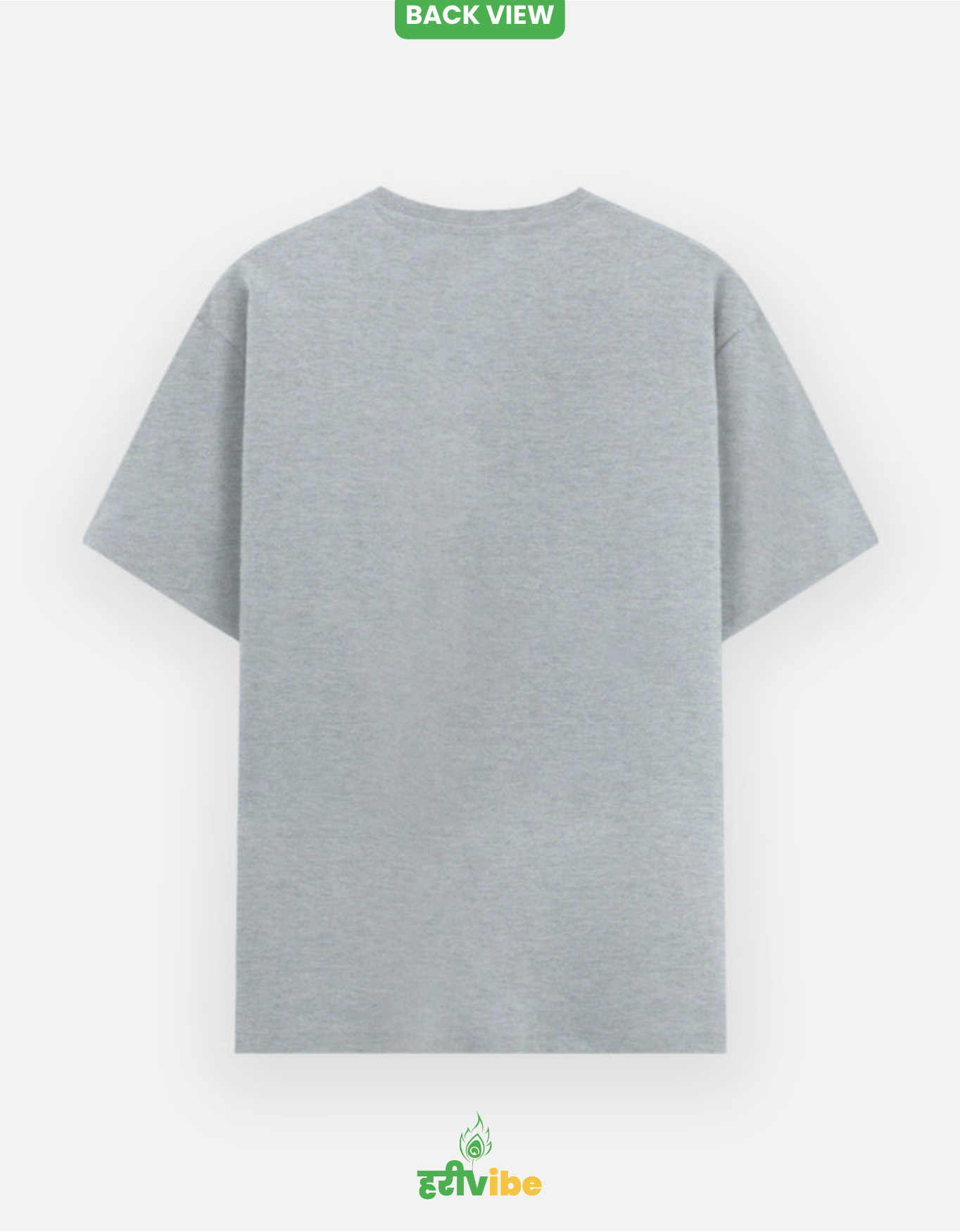 Bead Up OR Shut Up | Unisex Classic Tee - Grey Melange | Bhakti T-Shirt (Spiritual Streetwear)