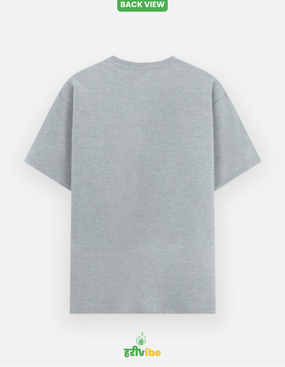 Bead Up OR Shut Up | Unisex Classic Tee - Grey Melange | Bhakti T-Shirt (Spiritual Streetwear)